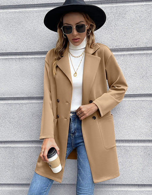 Load image into Gallery viewer, Ivy Lane Lapel Collar Long Sleeve Blazer
