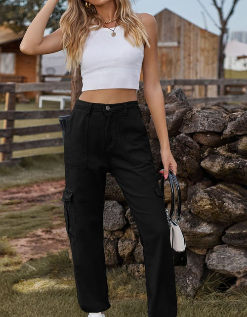 Load image into Gallery viewer, Long Jeans with Pocket
