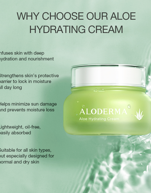 Load image into Gallery viewer, Aloe Hydrating Cream by ALODERMA
