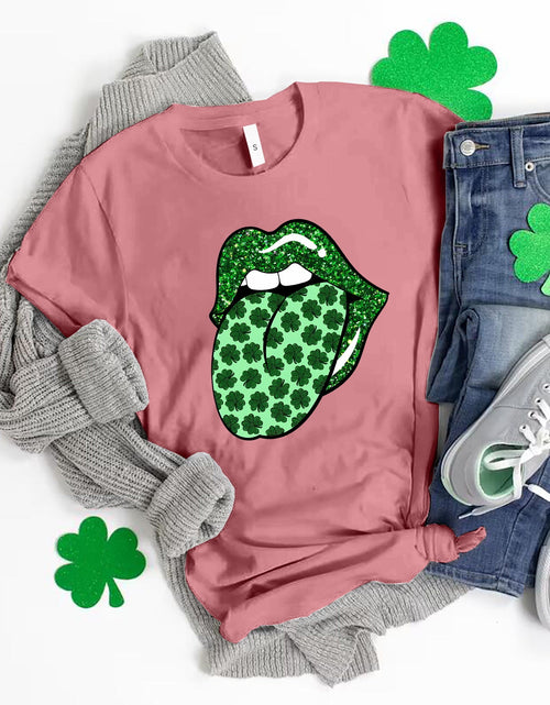 Load image into Gallery viewer, Saint Patrick's Day Round Neck T-Shirt
