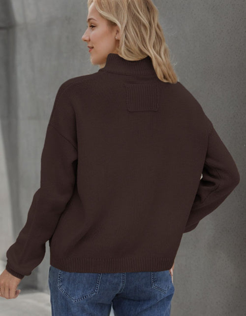 Load image into Gallery viewer, Button Up Long Sleeve Cardigan
