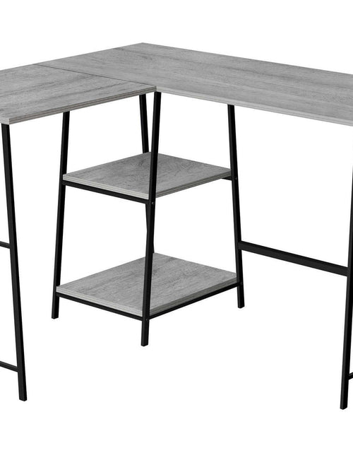 Load image into Gallery viewer, Computer Desk, Home Office, Corner, Storage Shelves, L Shape, Work, Laptop, Contemporary, Modern by Couch.com
