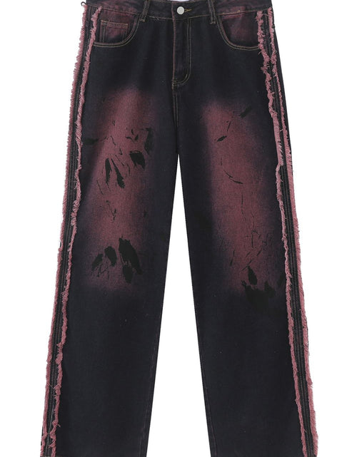 Load image into Gallery viewer, Raw Edge Mid Rise Men's Jeans
