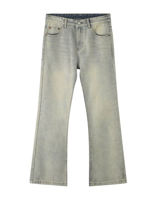 Load image into Gallery viewer, Straight Leg Jeans with Pockets
