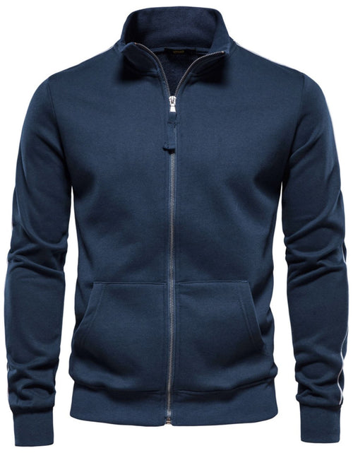 Load image into Gallery viewer, Men's Zip Up Long Sleeve Sweatshirt

