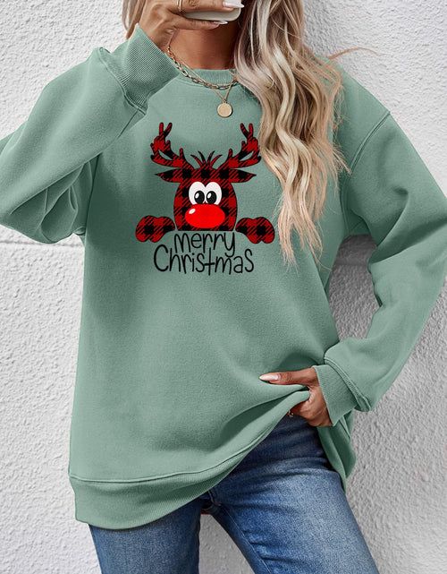 Load image into Gallery viewer, MERRY CHRISTMAS Graphic Sweatshirt
