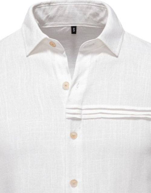 Load image into Gallery viewer, Men's Button Down Collared Neck Shirt
