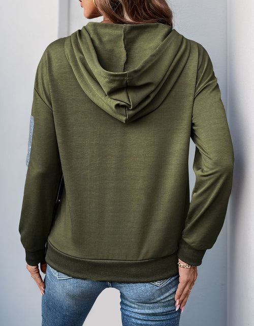 Load image into Gallery viewer, Perfee Dropped Shoulder Long Sleeve Hoodie
