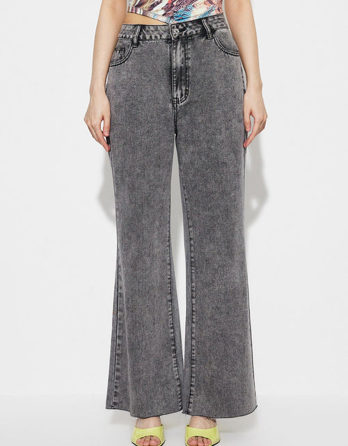 Load image into Gallery viewer, High Waist Bootcut Jeans with Pockets
