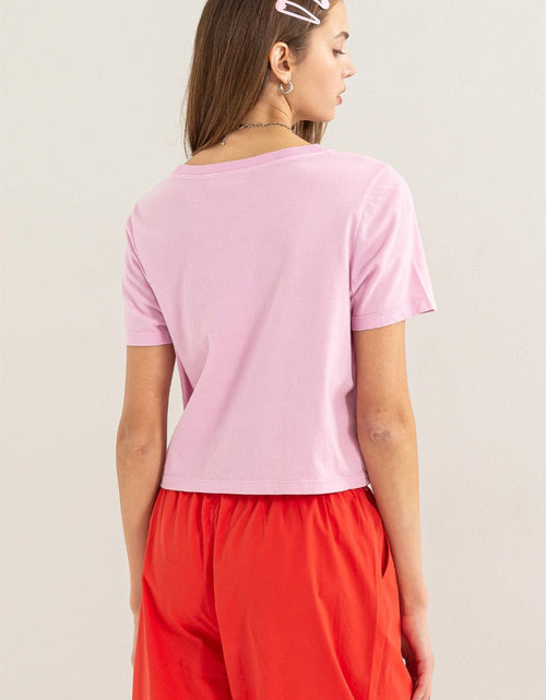 Load image into Gallery viewer, HYFVE Round Neck Cropped T-Shirt
