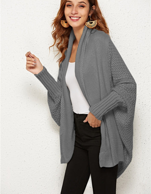 Load image into Gallery viewer, Angel Wings Open Front Batwing Sleeve Cardigan

