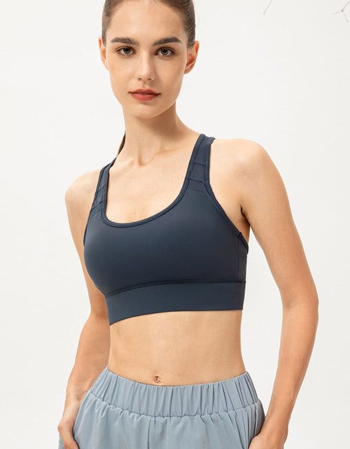 Load image into Gallery viewer, Scoop Neck Long Sports Bra
