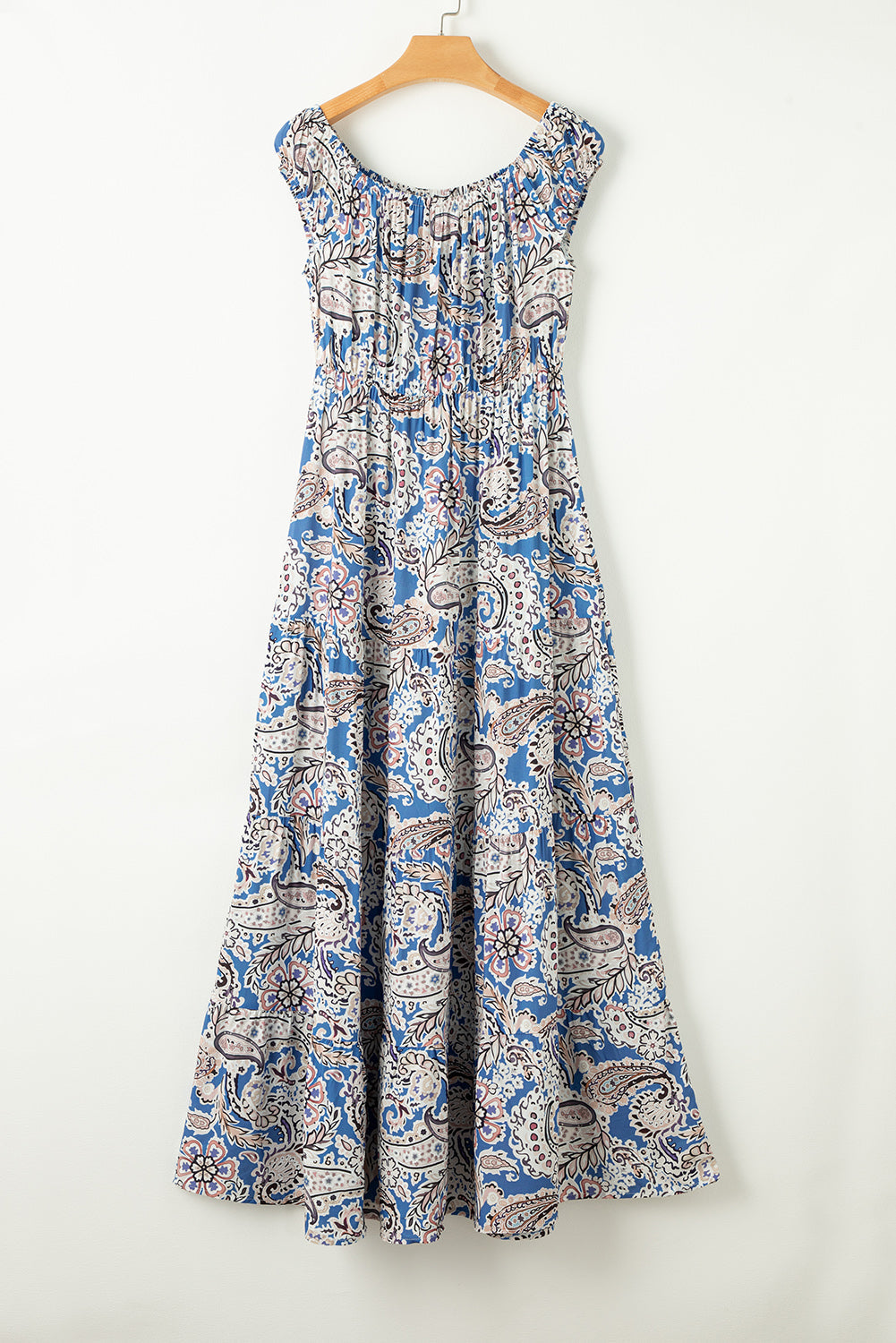 Bria Off Shoulder Maxi Dress by Threaded Pear