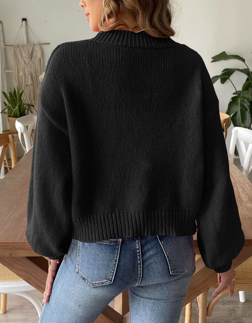 Load image into Gallery viewer, Open Front Long Sleeve Cardigan

