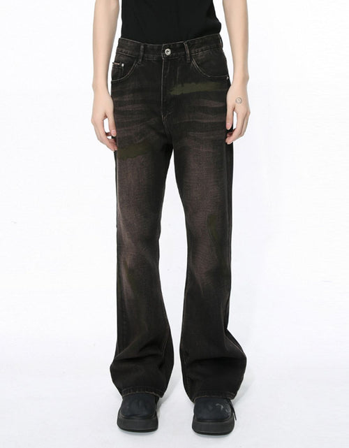 Load image into Gallery viewer, Men's Clean Fit Bootcut Jeans with Pockets
