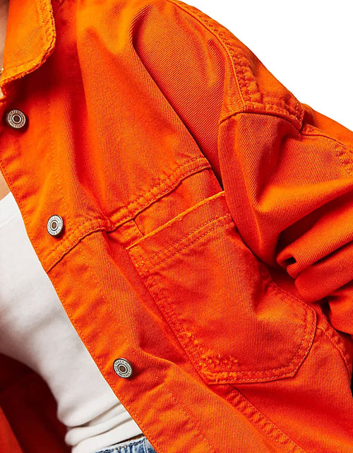 Load image into Gallery viewer, Button Up Long Sleeve Denim Jacket
