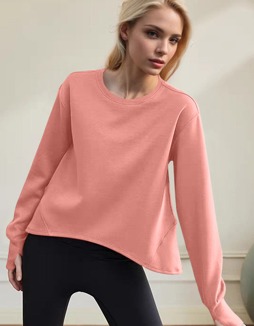 Load image into Gallery viewer, Basic Bae Air Scuba Round Neck Long Sleeve Sweatshirt

