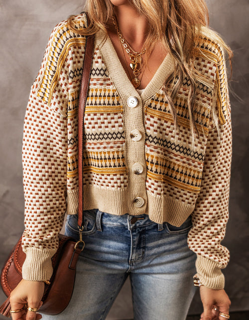 Load image into Gallery viewer, Button Down Long Sleeve Cardigan
