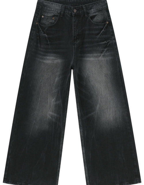 Load image into Gallery viewer, Wide Leg Men's Jeans with Pockets
