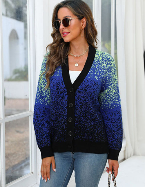 Load image into Gallery viewer, Button Up Long Sleeve Cardigan
