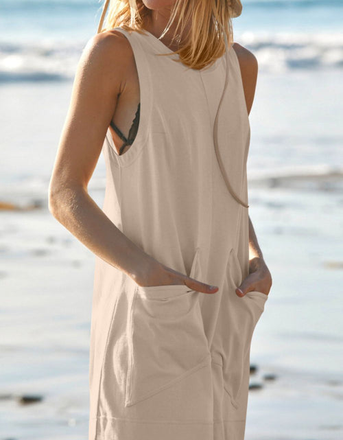 Load image into Gallery viewer, Lovelet Round Neck Sleeveless Romper

