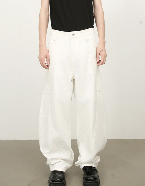Load image into Gallery viewer, Men's Mid Rise Wide Leg Jeans
