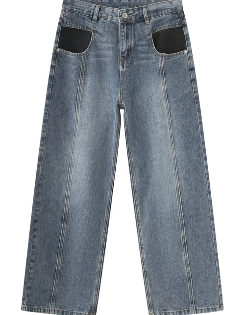 Load image into Gallery viewer, Men's Mid Rise Jeans with Pockets
