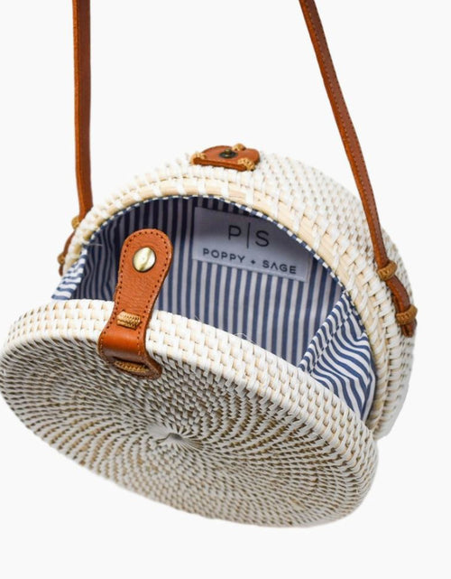 Load image into Gallery viewer, CAMILLA BAG IN WHITE by POPPY + SAGE
