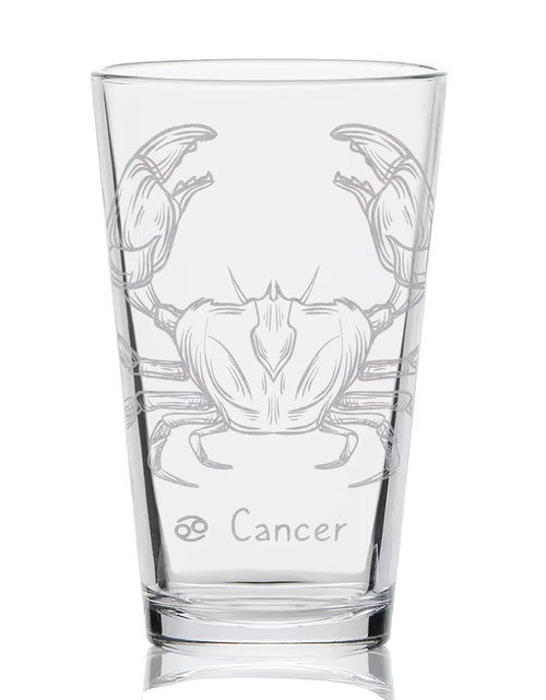 Load image into Gallery viewer, ZODIAC Pint Glasses by LumEngrave
