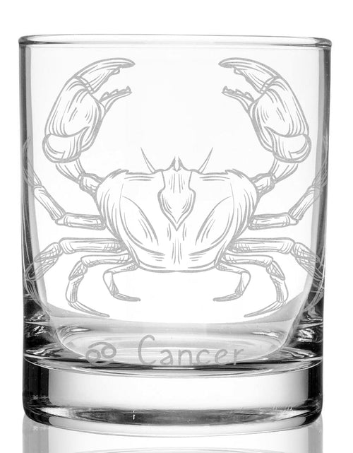 Load image into Gallery viewer, ZODIAC Whiskey Glasses by LumEngrave
