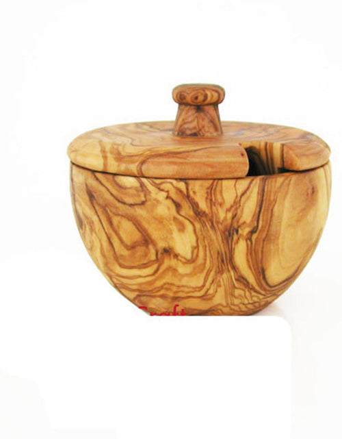 Load image into Gallery viewer, Mediterranean Olive Wood Canister by Choixe
