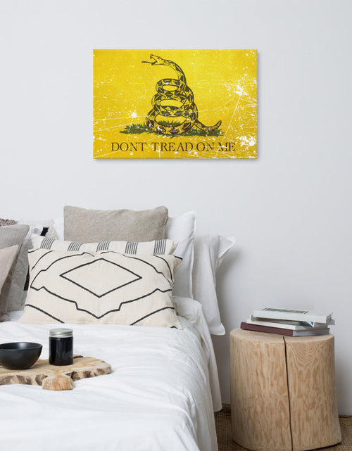 Load image into Gallery viewer, Don't Tread on Me Canvas Print by Proud Libertarian
