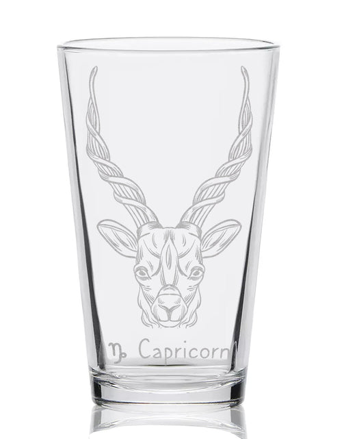 Load image into Gallery viewer, ZODIAC Pint Glasses by LumEngrave
