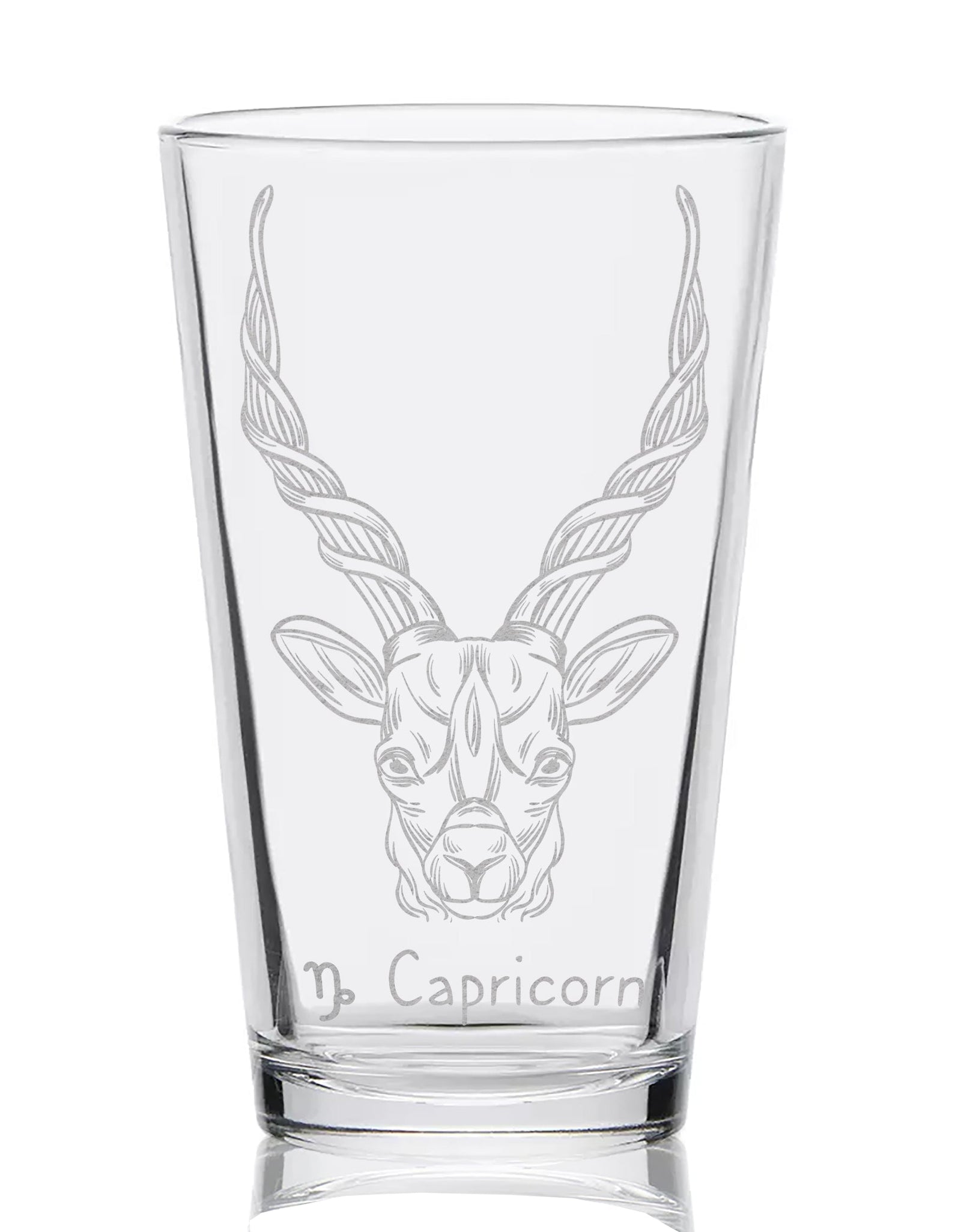 ZODIAC Pint Glasses by LumEngrave