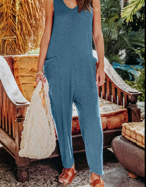 Load image into Gallery viewer, Double Take Full Size Sleeveless Straight Jumpsuit

