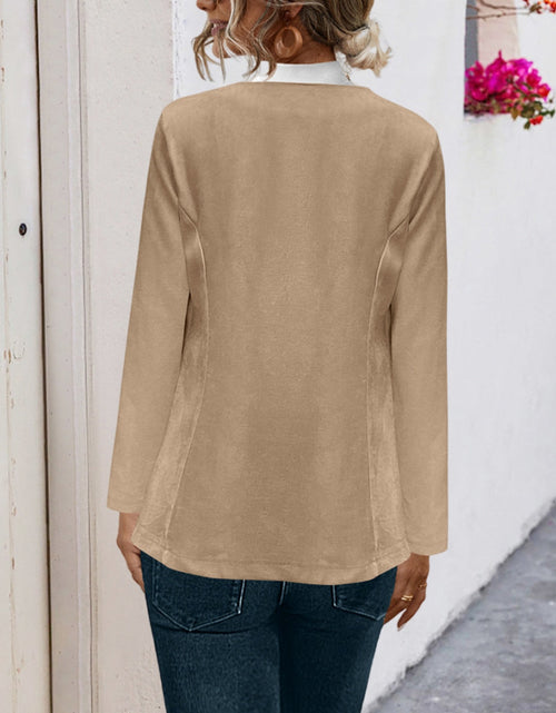 Load image into Gallery viewer, Open Front Long Sleeve Cardigan
