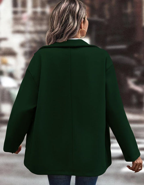 Load image into Gallery viewer, Pocketed Collared Neck Button Up Jacket

