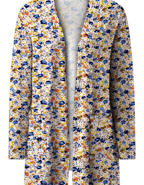 Load image into Gallery viewer, Printed Long Sleeve Cardigan
