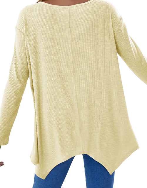 Load image into Gallery viewer, Full Size V-Neck Long Sleeve T-Shirt

