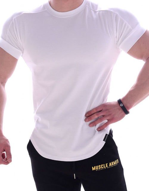 Load image into Gallery viewer, Men's Round Neck Short Sleeve T-Shirt

