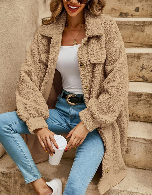 Load image into Gallery viewer, Collared Button Down Coat
