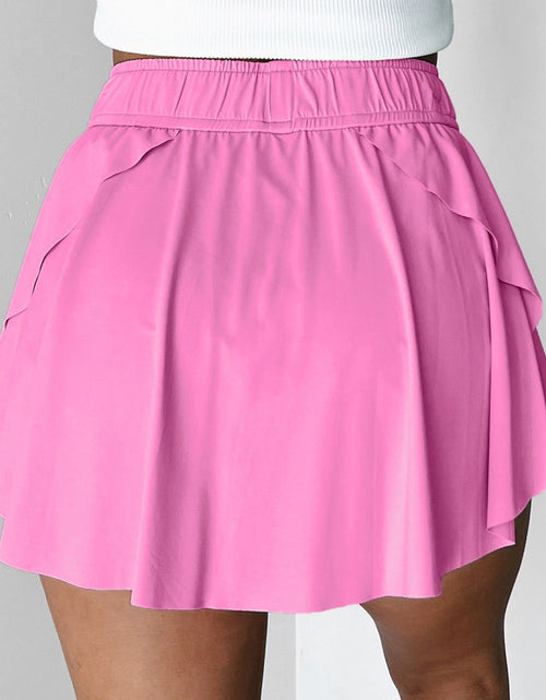 Load image into Gallery viewer, Drawstring High Waist Lined Active Skorts
