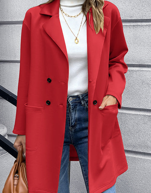 Load image into Gallery viewer, Ivy Lane Lapel Collar Long Sleeve Blazer
