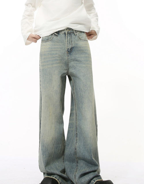 Load image into Gallery viewer, Wide Leg Jeans with Pockets
