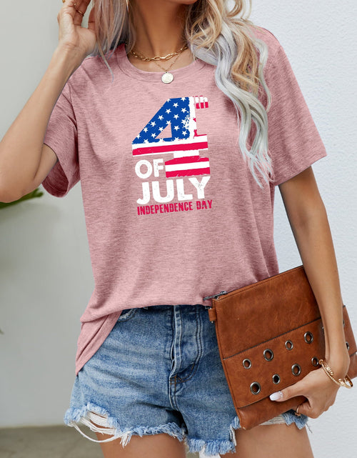Load image into Gallery viewer, 4th OF JULY INDEPENDENCE DAY Graphic Tee
