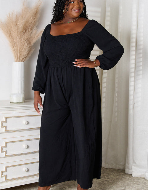 Load image into Gallery viewer, Double Take Square Neck Jumpsuit with Pockets
