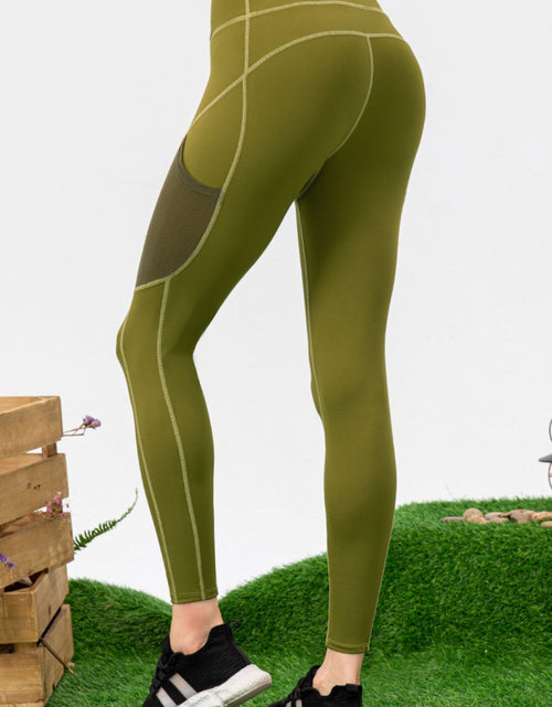 Load image into Gallery viewer, High Waist Slim Fit Long Sports Pants
