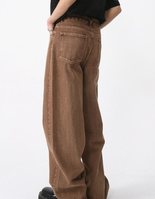 Load image into Gallery viewer, Wide Leg Jeans with Pockets
