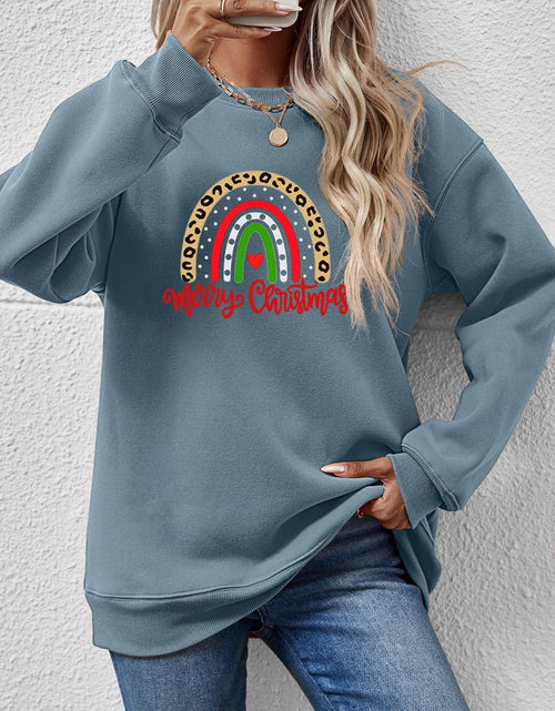 Load image into Gallery viewer, MERRY CHRISTMAS Graphic Sweatshirt
