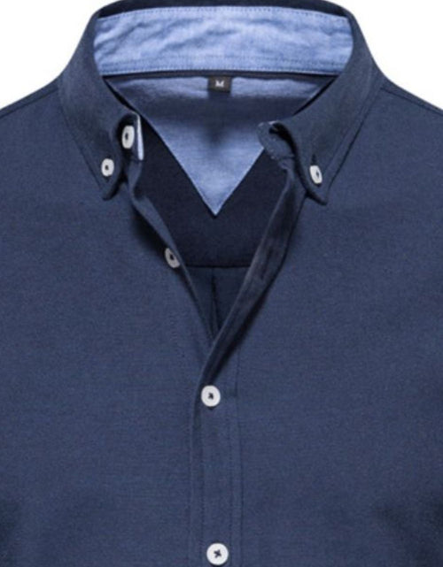 Load image into Gallery viewer, Men's Button Down Collared Neck Shirt
